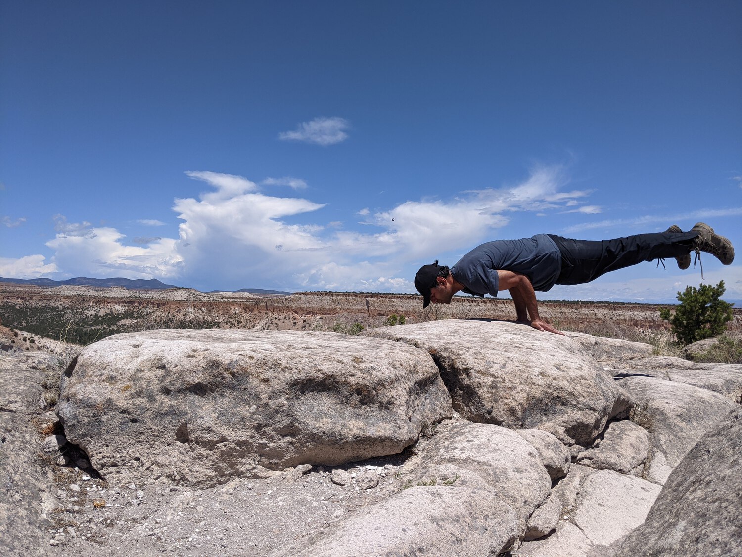 At Bandalier National Monument